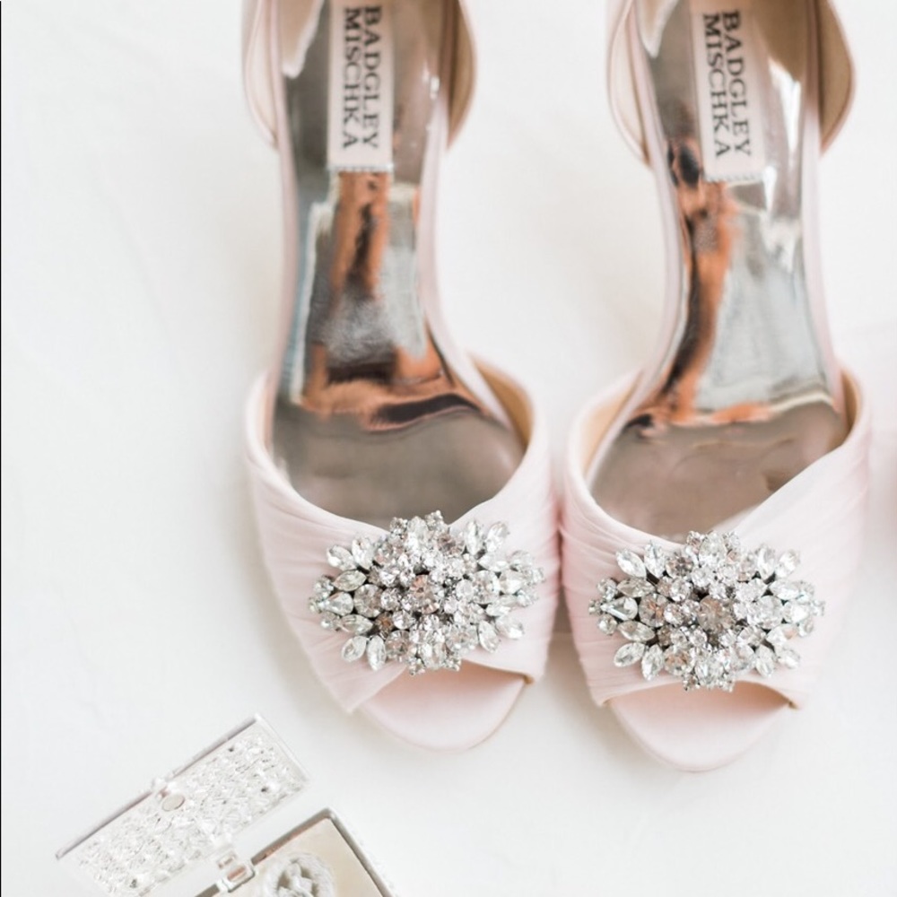 Badgley Mischika bridal shoes